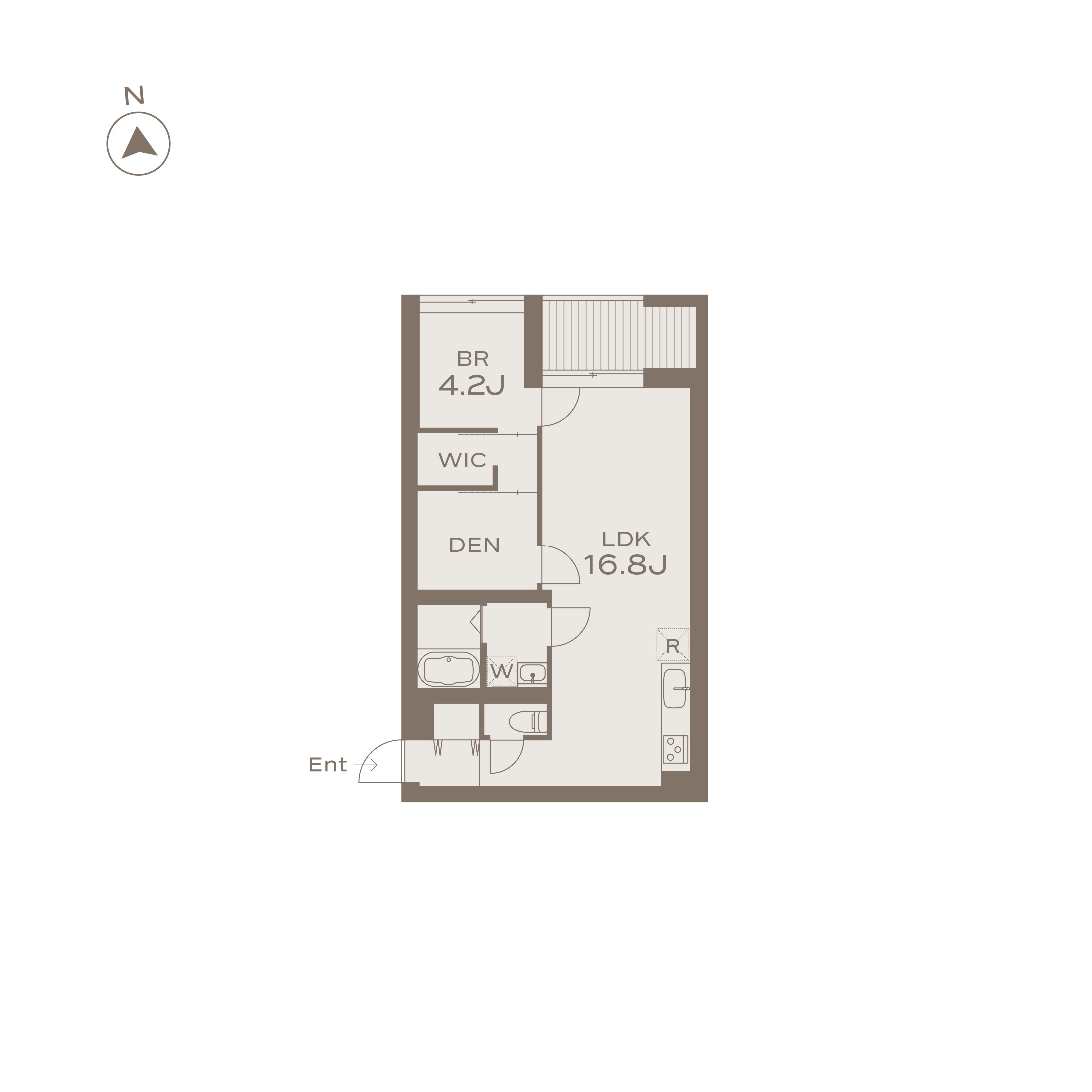 CHITOFUNA 204 間取り図