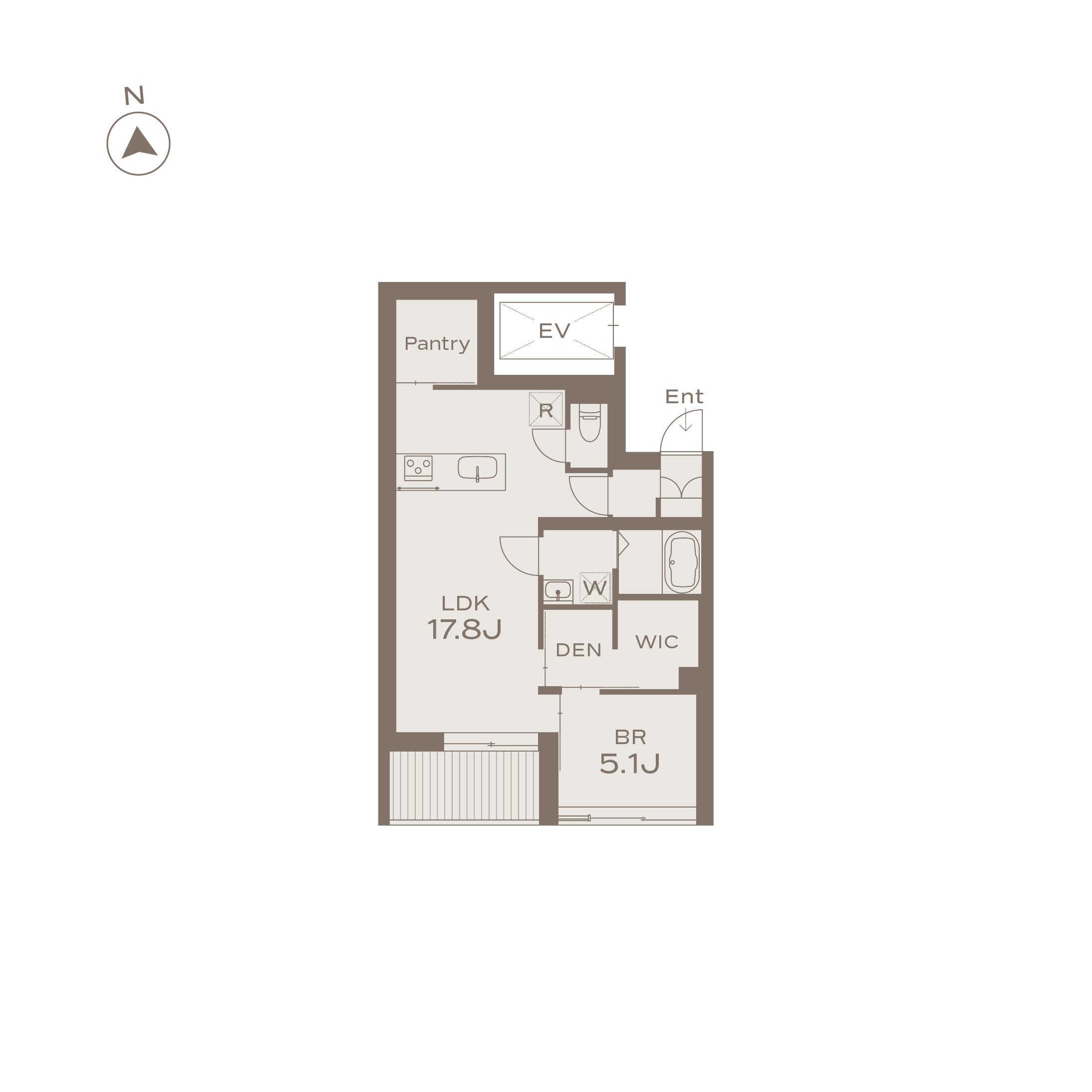 CHITOFUNA 205 間取り図