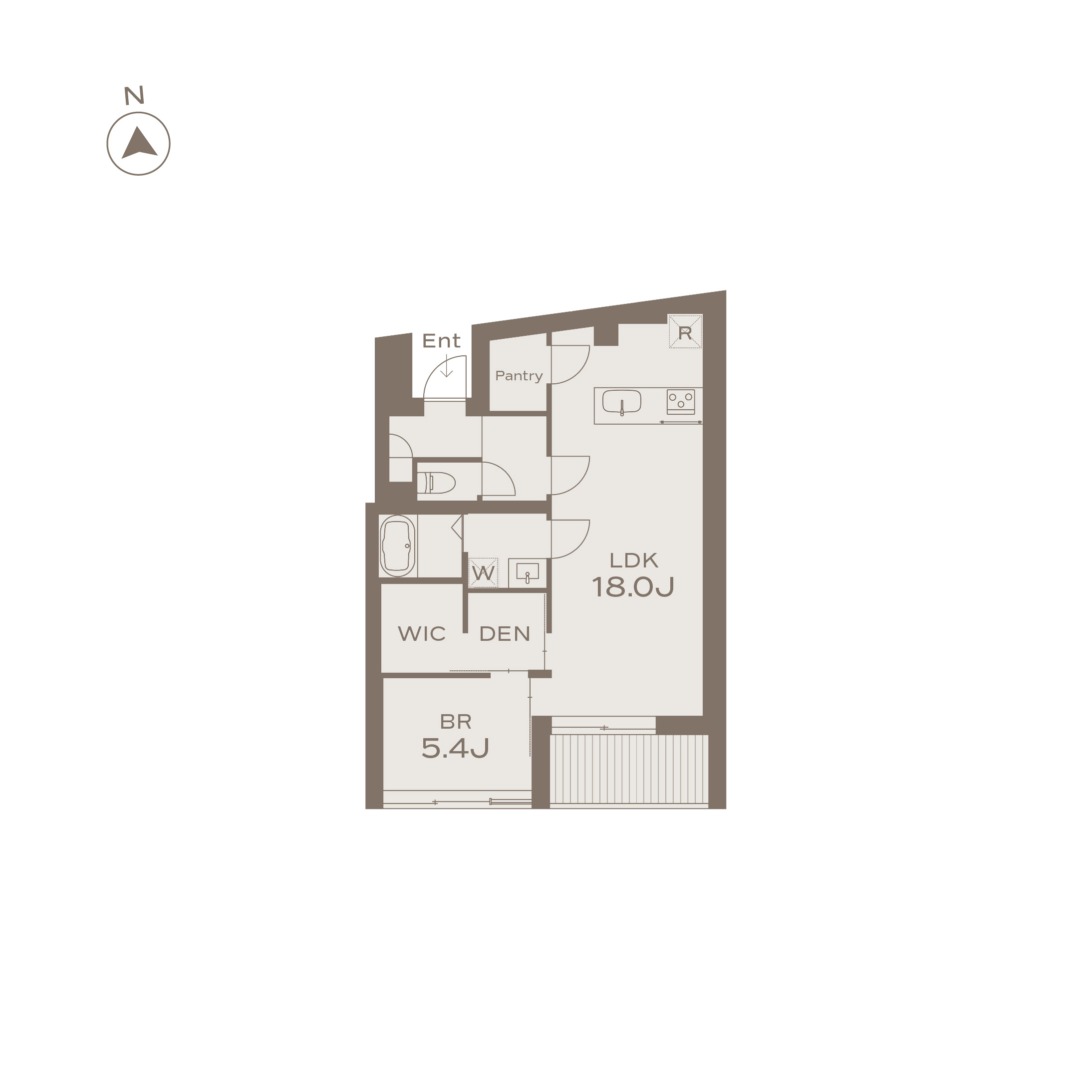 CHITOFUNA 206 間取り図