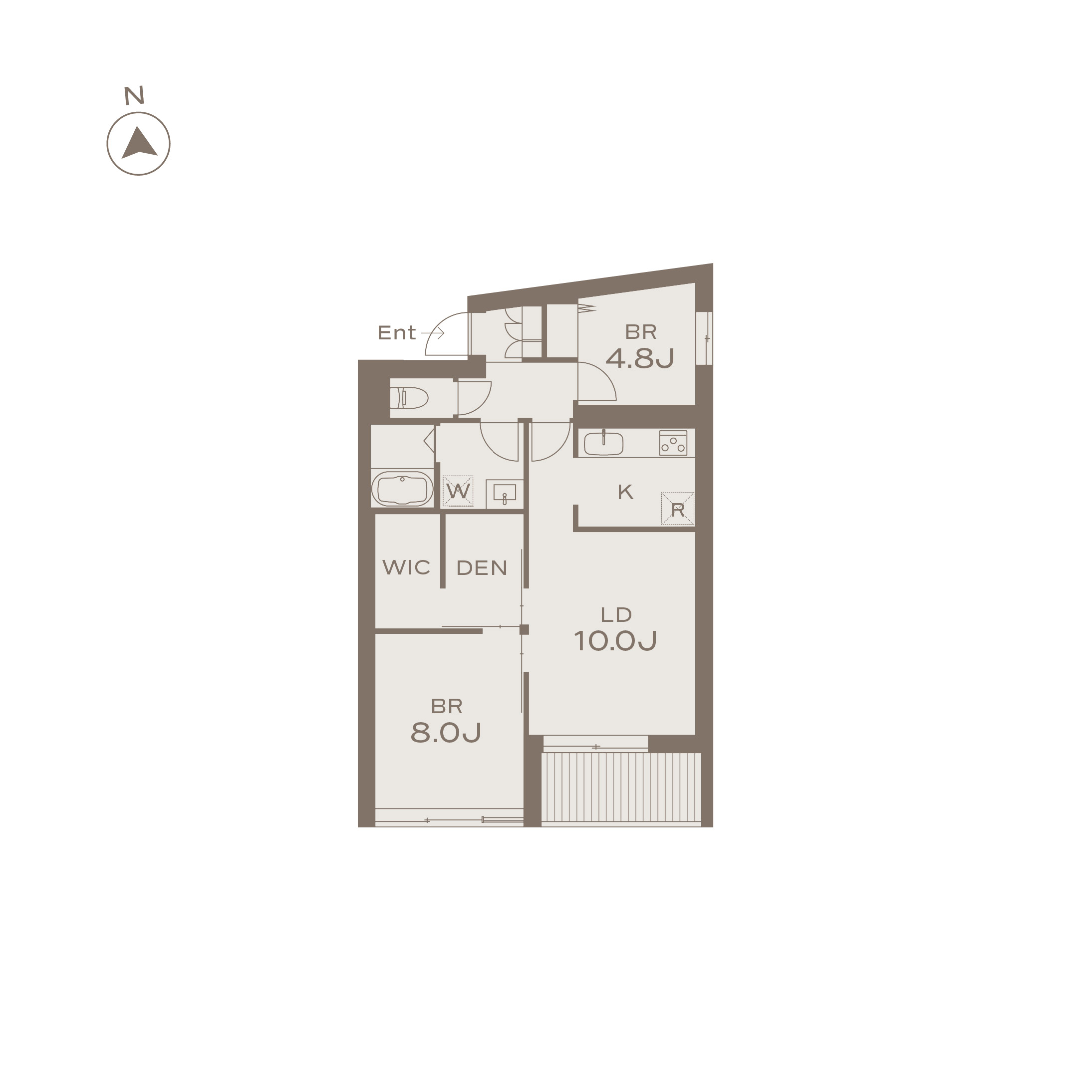 CHITOFUNA 304 間取り図