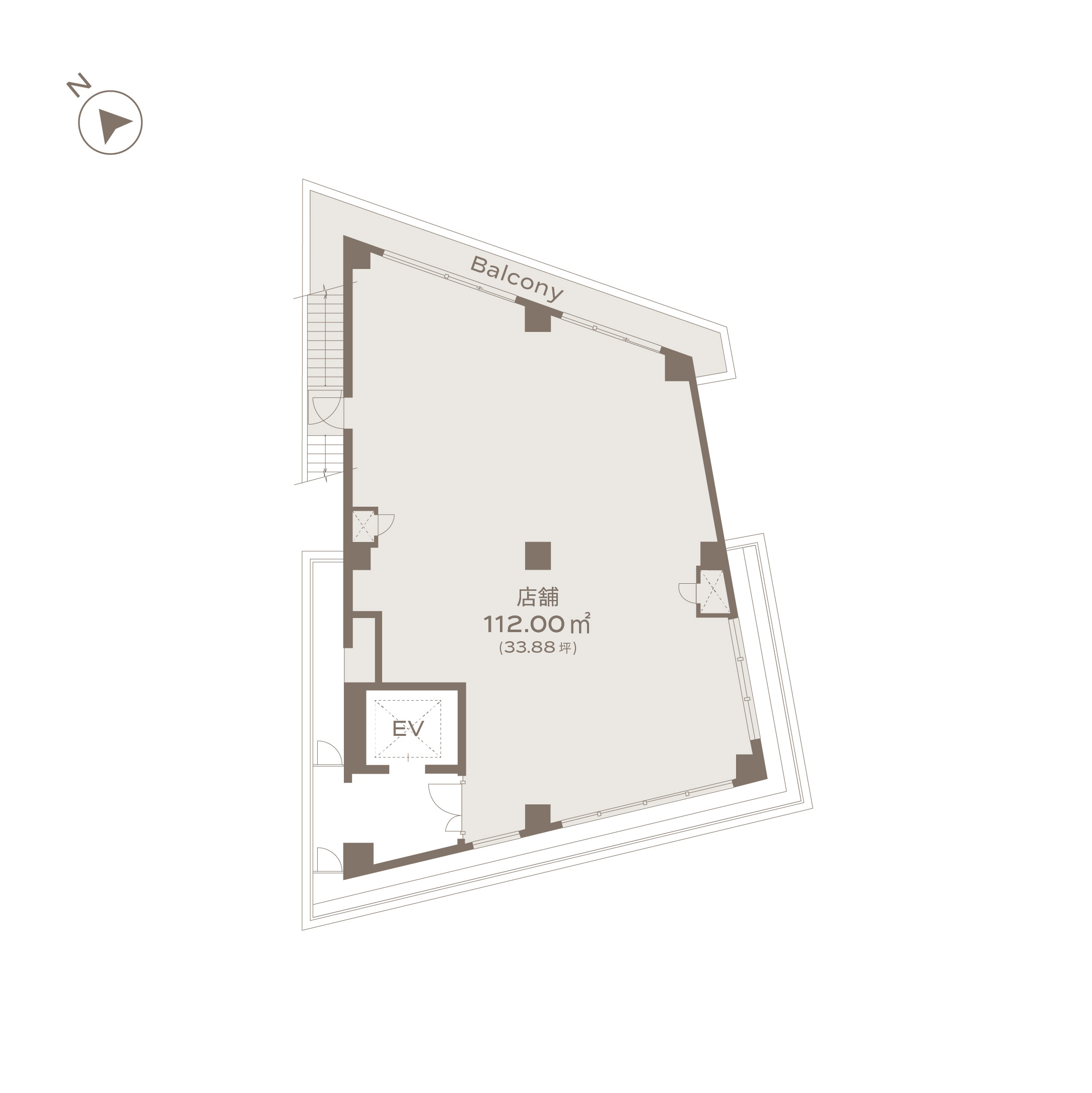 FUTAKOTAMAGAWA SEED 3F / 店舗 間取り図