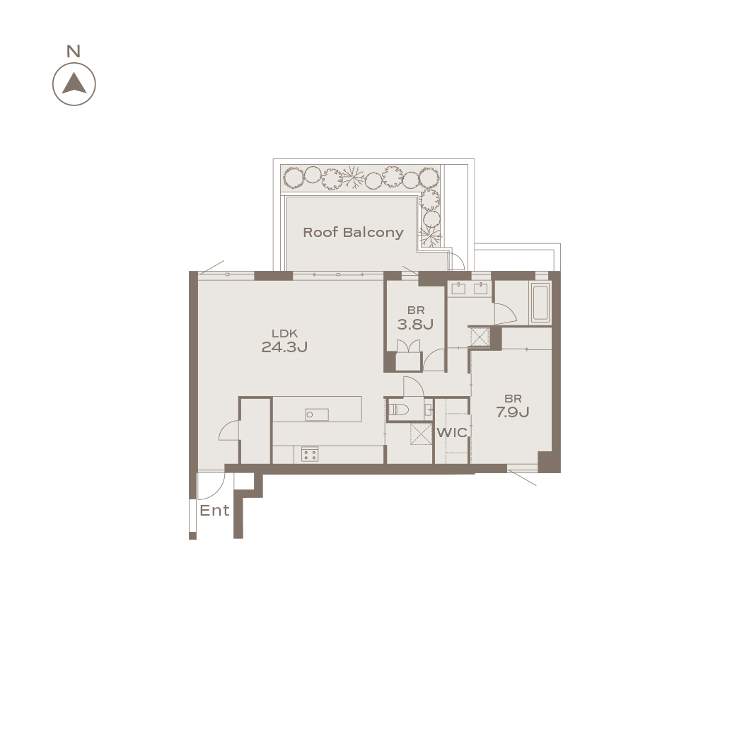 KAMIMEGURO 303 Floor plans