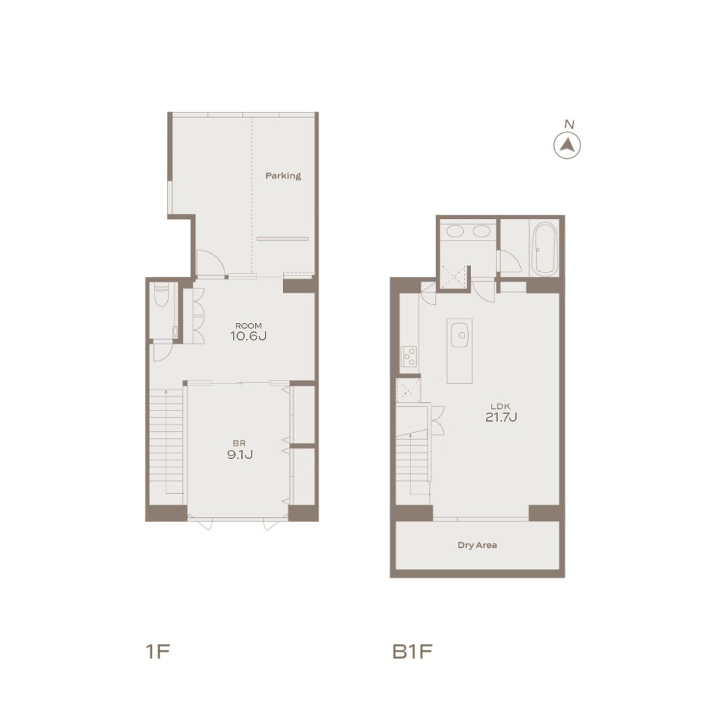 SAKURASHINMACHI 102 Floor plans
