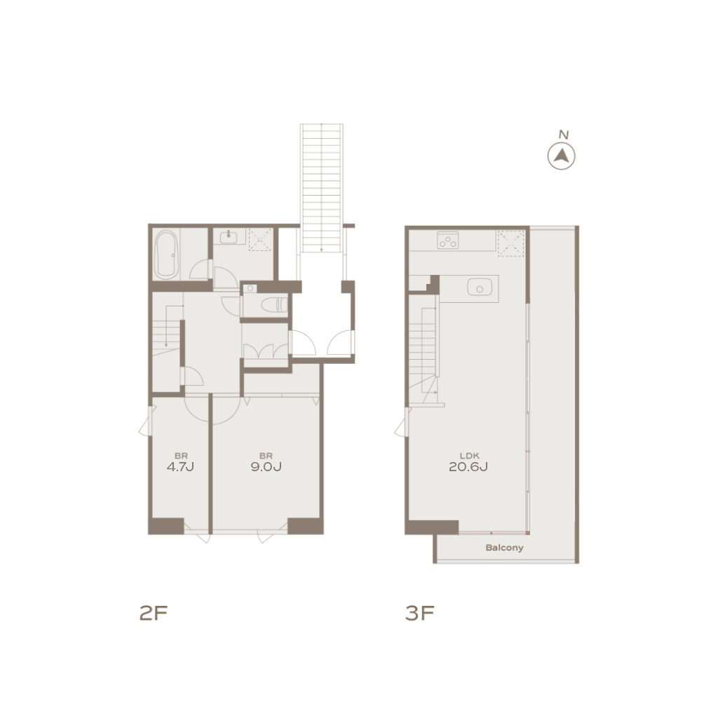 SAKURASHINMACHI 201 Floor plans