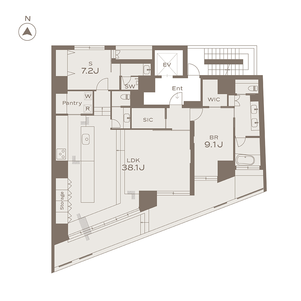 MINAMIAOYAMA 2F Floor plans