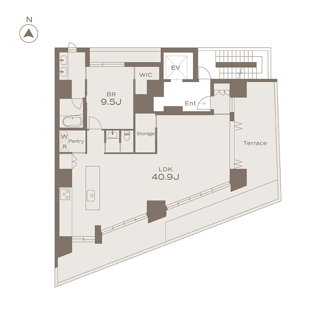 MINAMIAOYAMA 8F Floor plans